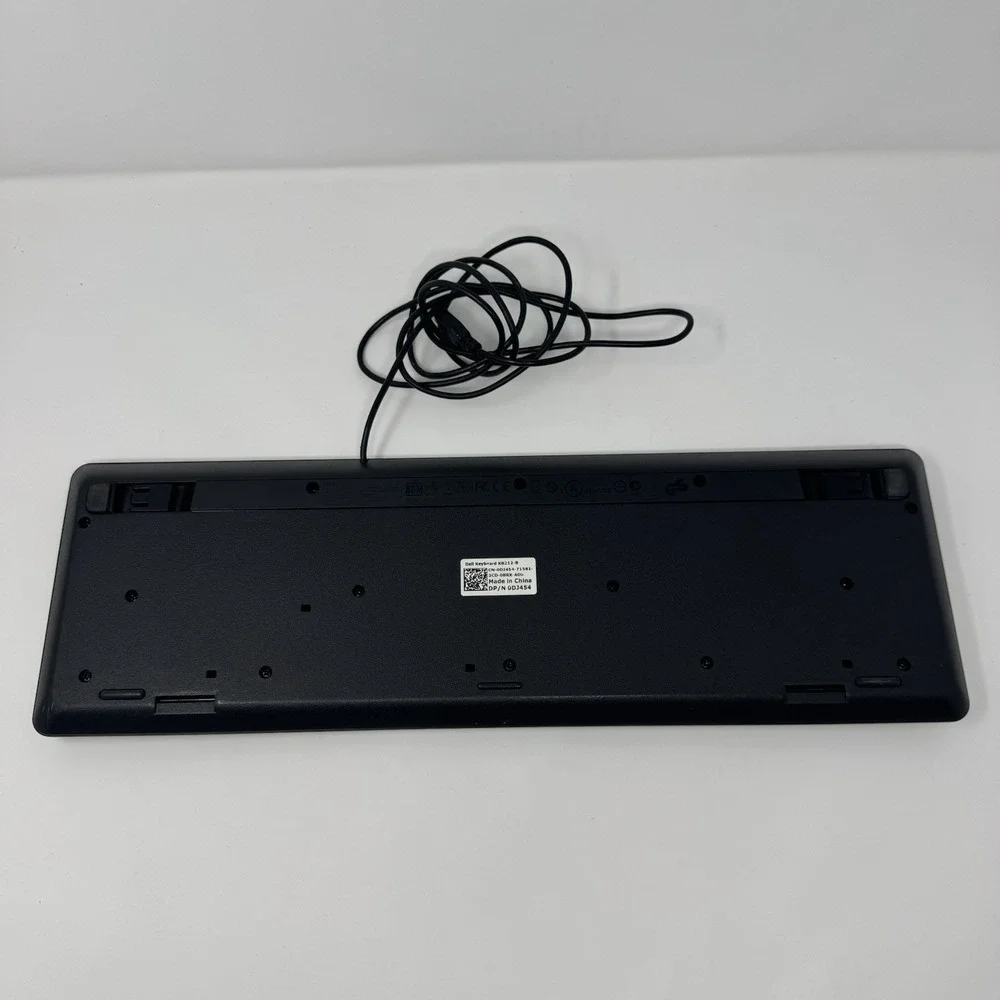 Dell KB212-B USB Quiet Key Keyboard - Black - Tested